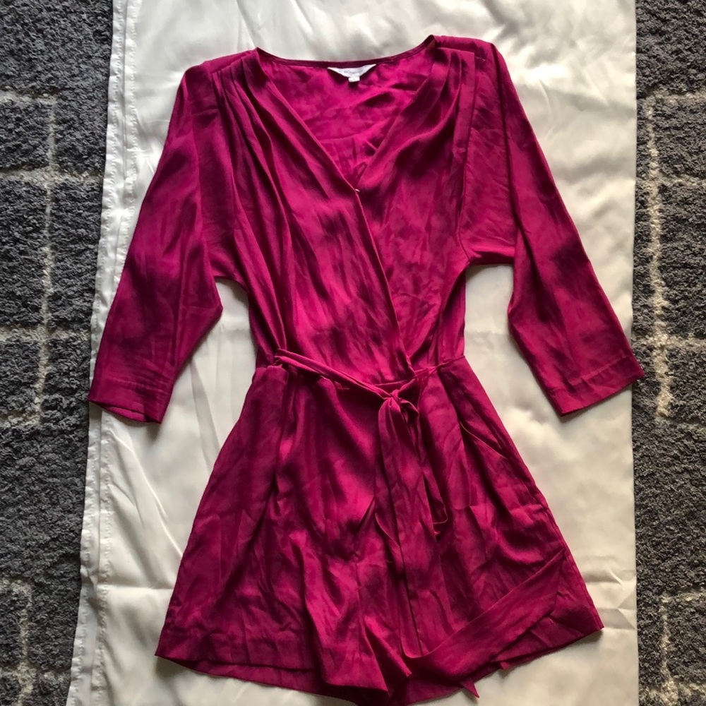 Pink BCBGeneration romper!